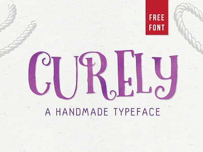 FREE Curely Handmade Font font font face font family free font script typeface