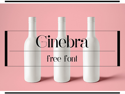 FREE Ginebra Font classy font font free font free typeface header font