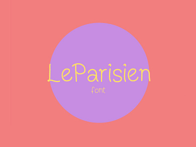 FREE LeParisien Handwritten Font