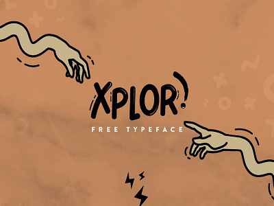 The Beautiful FREE Xplor Typeface