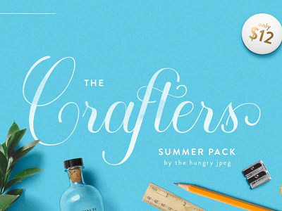 The Crafters Summer Pack! craft bundle crafter design bundle monograms