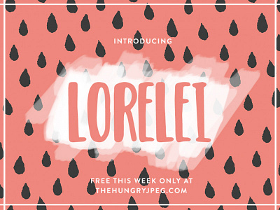 The FREE Lorelei Font