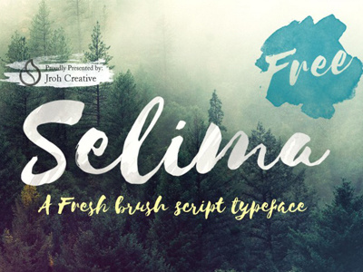 The FREE Selima Font