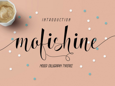 FREE Mofishine Script by TheHungryJPEG.com on Dribbble