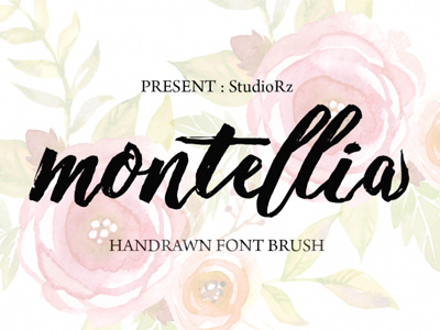 FREE Montellia Script font free font free script free typeface script font