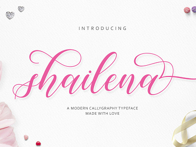 FREE Shailena Font font free bundle free font free font bundle free script free typeface script font