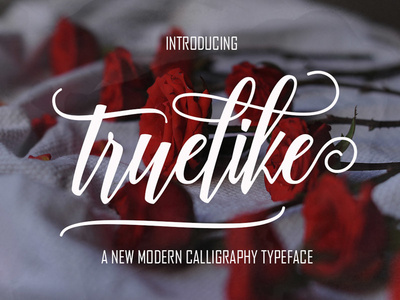 FREE Truelike Script Font