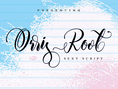 FREE Orris Root Font font free font free script free typeface script font