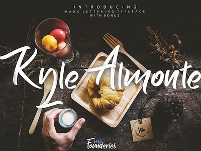 FREE Kyle Almonte Font font free font free typeface script font typeface