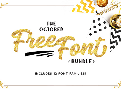 The October Free Font Bundle font free font free font bundle free script free typeface script font