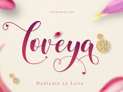 FREE Loveya Script Font