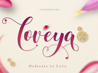 FREE Loveya Script Font font free font free script free typeface script font