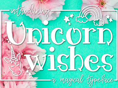 FREE Unicorn Wishes: A Magical Font