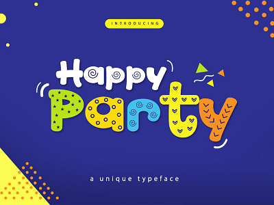 FREE Happy Party Font Family christmas font christmas fonts font font bundle typeface