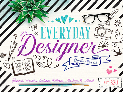 The Everyday Designer Bundle Vol. 03 bundle design bundle graphic design
