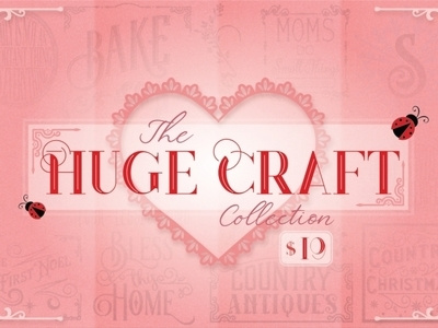 The Huge Craft Collection craft crafting cutfiles designs graphicdesigns svgfiles