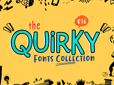 Quirky Font Collection