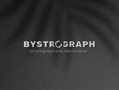 Logo for a Photographer and Videomaker Bystrograph branding branding and identity branding design business card design camera logo corporate identity corporatedesign logo logo design logodesign logotype objective logo photograph photographer logo photography logo photologo video game video logo videomaker videomaker logo