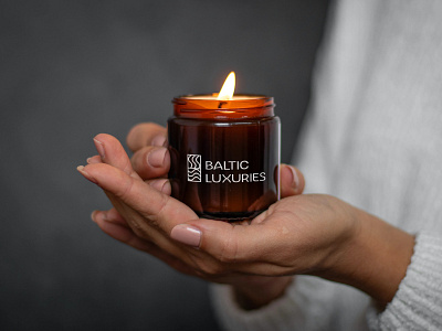 Logo for a Handmade Candles Shop "Baltic Luxuries"