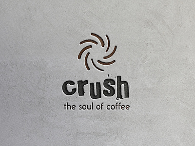Logo Design for an Youth Coffee Shop "Crush"