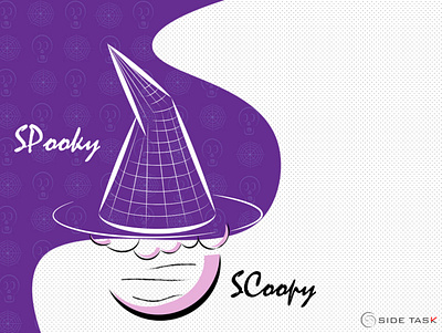 SPOOKY SCOOPY brand brand identity branding business card conceptual ice cream icecream illustration illustrator logo scoop side task spooky