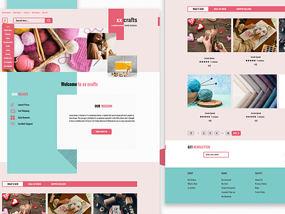 online business website concept