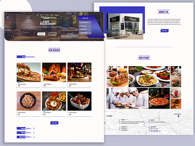 Fast food restaurant concept clean clean design clean ui clear concept colorful company website creative fast food restaurant photoshop redesign responsive responsive design restaurant ui ui ux ui design unique ux web design website