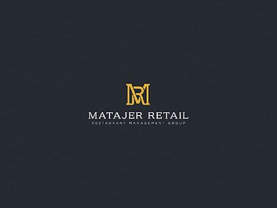 Matajer Retail elegant logo management monogram restaurant