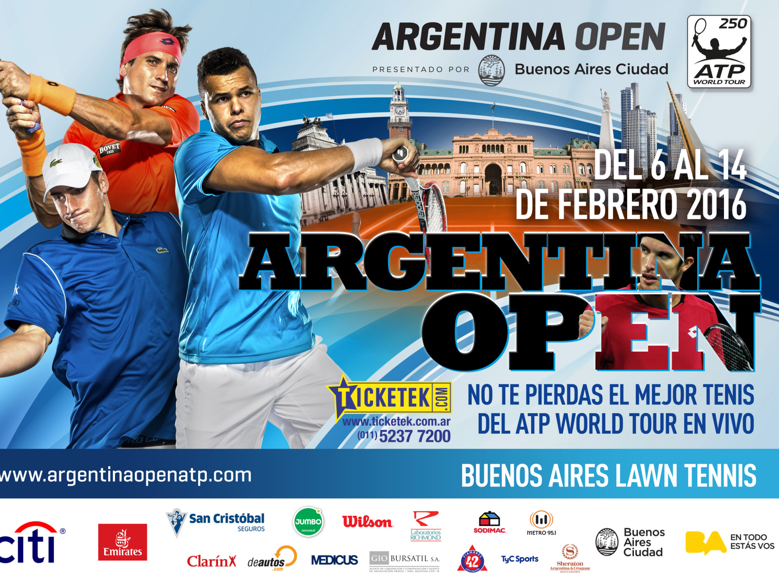 ATP Argentina Open Poster by Julian Abal on Dribbble