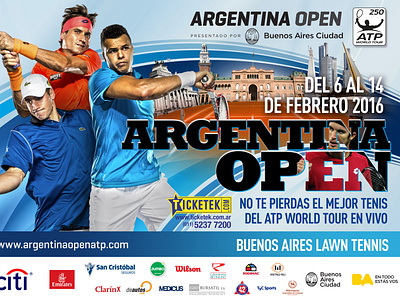 ATP Argentina Open Poster