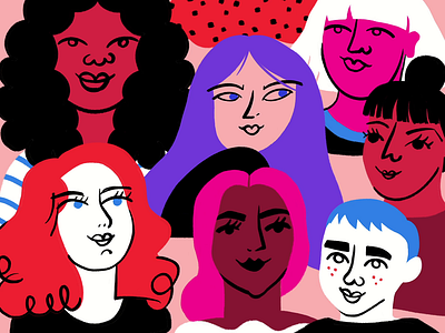 International Women's Day 2020 design feminism feminist illo illustration women womens history month