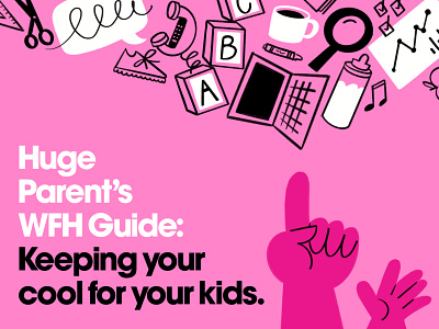 WFHWK 👨‍👩‍👦 design doodle guide hands illo illustration kids procreate sketch tutorial