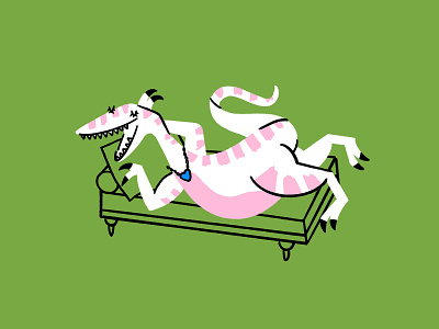 Draw me like one of your clever girls 🦖🎨👨🏻‍🎨 clever girl design dinosaur doodle funny illo illustration jurassic park lol lounge sketch titanic velociraptor