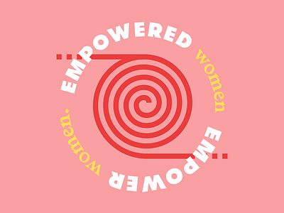Empowered women empower women design empower feminism feminist type whm women womens history month
