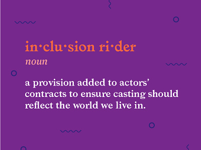 Inclusion Rider