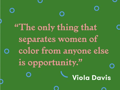 #wcw design feminism feminist quote type viola davis wcw whm women womens history month