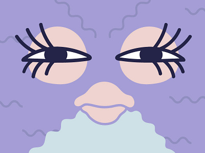 fight me u lil bitch design doodle fight me funny furby illo illustration lol meme squint