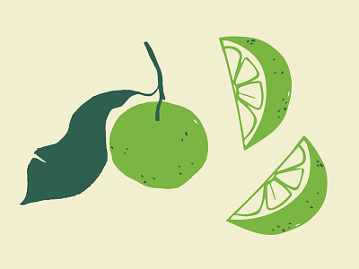 The debate over how to say Lemon/Limes in Spanish design doodle illo illustration lemons lime limes