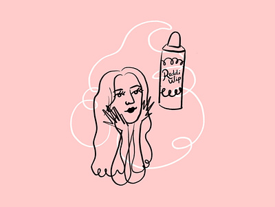 C.R.E.A.M. design doodle dream illo illustration illustrator ipad pencil procreate whipped cream woman
