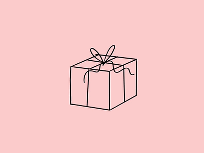 a small gift 🙃 box design doodle gift box illo illustration ipad lol mac my god procreate sketch spinning wheel of death wheel of death