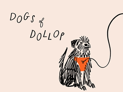 DoD: Carl design dog dogs doodle funny illo illustration leash lol procreate sketch