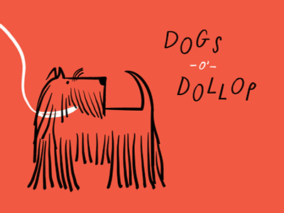 DoD: Scottie design dog doodle funny illo illustration lol procreate scottish terrier sketch