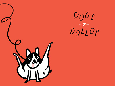 DoD: Snickers boston terrier design dog doodle funny illo illustration lol sketch