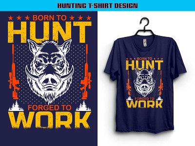 HUNTING T-SHIRT DESIGN