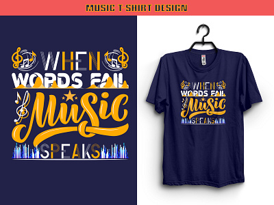 MUSIC T-SHIRT DESIGN