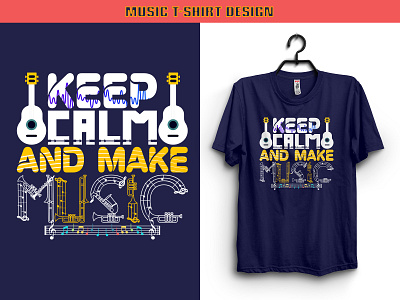 MUSIC T-SHIRT DESIGN