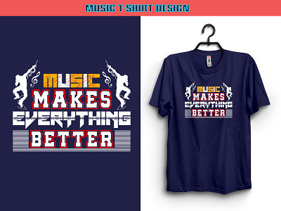 MUSIC T-SHIRT DESIGN