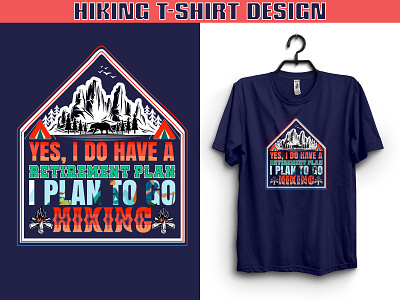 HIKING T-SHIRT DESIGN