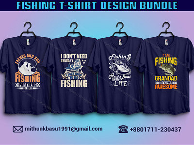 Fishing T-Shirt Bundle