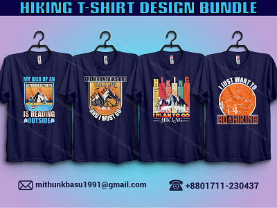 Hiking T-Shirt Bundle